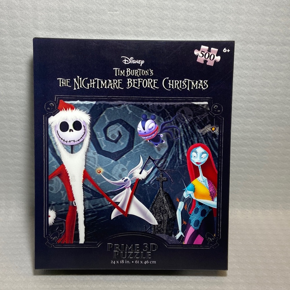 ⚓️Disney The Nightmare Before Christmas Tim Burton’s 3D Puzzle